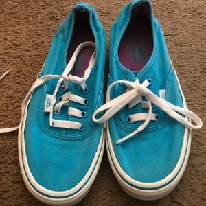Blue vans women’s size 6.5